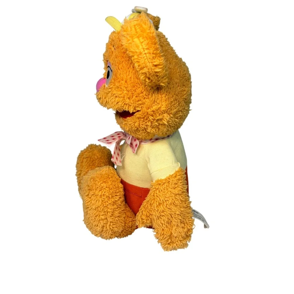 Vintage-Style Muppet Babies Wocka Wocka Fozzie Plush 12" Repair/Parts Only - Picture 4 of 12